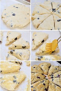 Blueberry Cream Scones