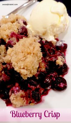 Blueberry Crisp