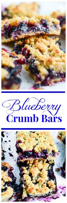 Blueberry Crumb Bars