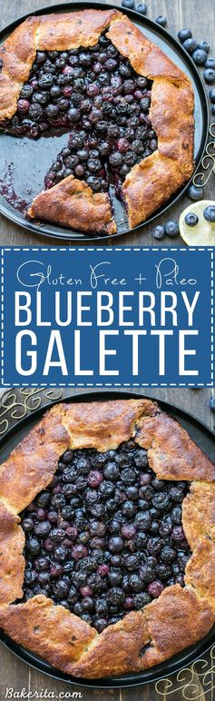 Blueberry Galette (Gluten Free