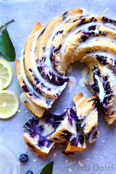 Blueberry Lemon Bundt Cake