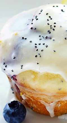 Blueberry Lemon Poppyseed Muffins