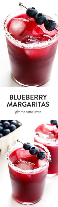 Blueberry Margaritas