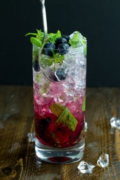 Blueberry Mojitos