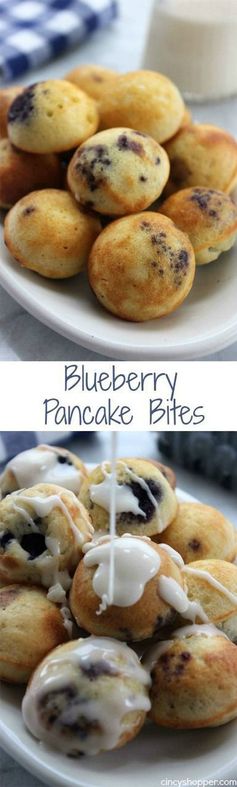 Blueberry Pancake Bites