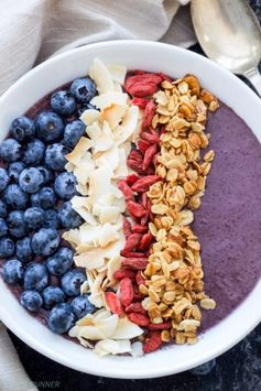 Blueberry Power Smoothie Bowl