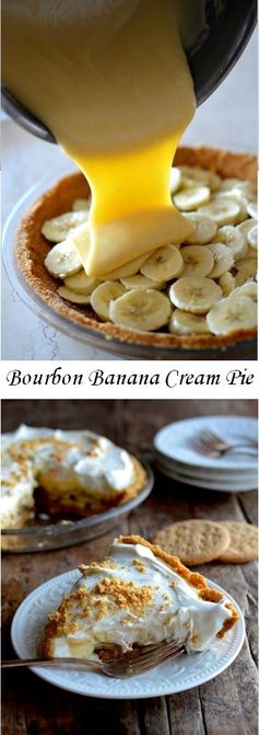 Bourbon Banana Cream Pie