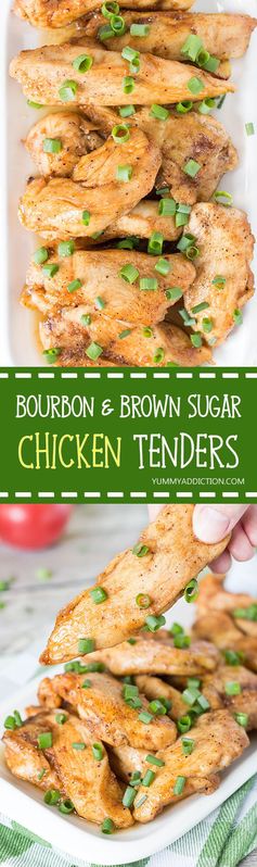 Bourbon Brown Sugar Chicken Tenders