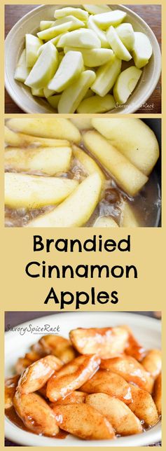 Brandied Cinnamon Apples (Cinnamon Apples with Brandy