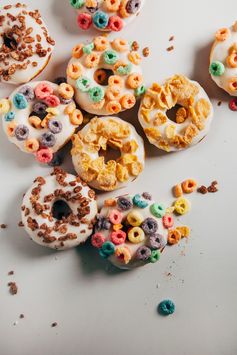 Breakfast Cereal Cake Donuts