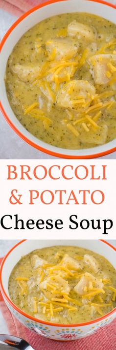 Broccoli and Potato Cheese Soup