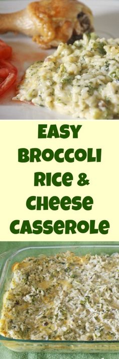 Broccoli, Rice & Cheese Casserole