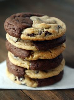 Brookies (Brownie + Chocolate Chip Cookies