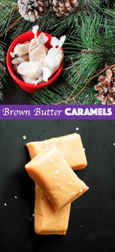 Brown Butter Caramels