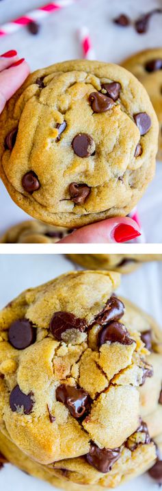Brown Butter Chocolate Chip Cookies (and I had a baby!