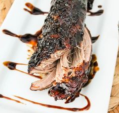 Brown Sugar Balsamic Pork Tenderloin (Crockpot