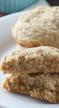 Brown Sugar Maple Nutmeg Cookies