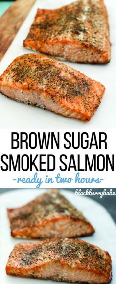 Brown Sugar Smoked Salmon