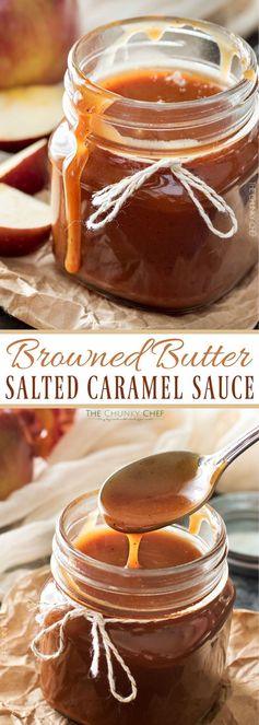 Browned Butter Salted Caramel Sauce