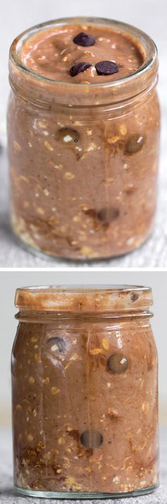 Brownie Batter Chocolate Overnight Oats