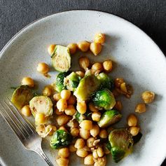 Brussels Sprouts and Chickpeas