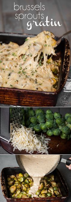 Brussels Sprouts Gratin