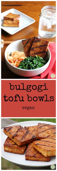 Bulgogi Tofu Bowls