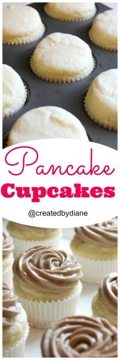 Buttermilk Pancake Cupcakes