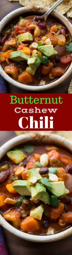 Butternut Cashew Chili