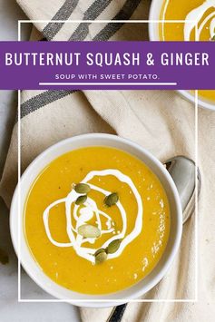 Butternut Squash and Ginger Soup