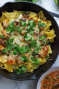 Butternut Squash Chilli Vegetarian Nachos