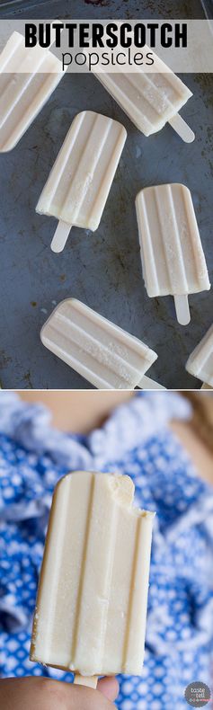 Butterscotch Popsicle