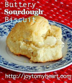 Buttery Sourdough Biscuits
