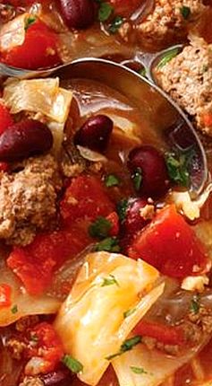 Cabbage and Beef Soup