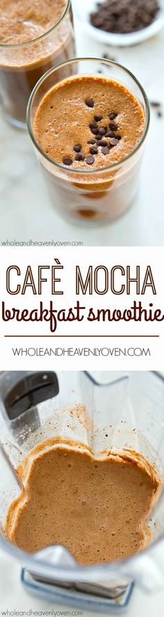 Cafè Mocha Breakfast Smoothie