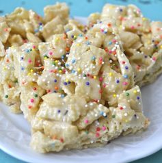 Cake Batter Bars