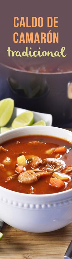 Caldo de Camarón Tradicional