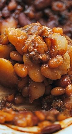 Calico Beans (or the BEST Baked Beans