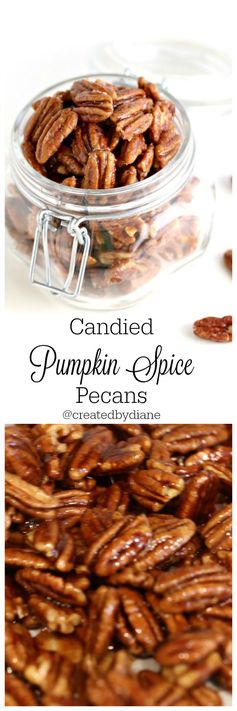 Candied Pumpkin Spice Pecans