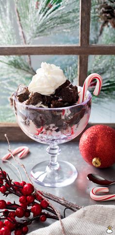 Candy Cane Trifle