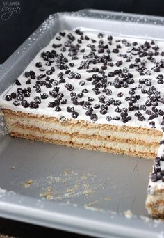 Cannoli Icebox Cake