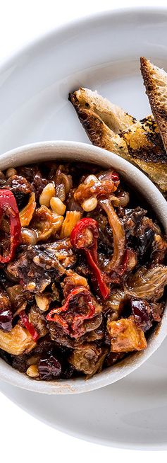 Caponata with Pine Nuts