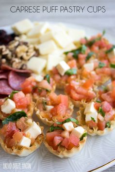 Caprese Phyllo Cups