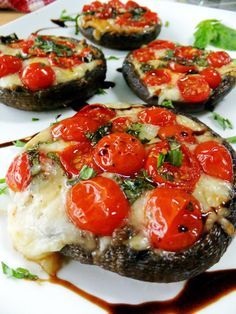 Caprese Style Portobellos