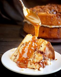 Caramel Apple Cinnamon Cake