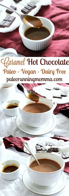 Caramel Hot Chocolate (Paleo & Vegan