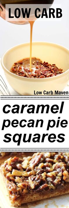 Caramel Pecan Pie Squares