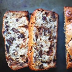 Caramel Rum Banana Bread