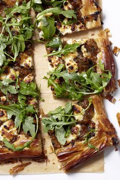 Caramelized Onion and Phyllo Tart