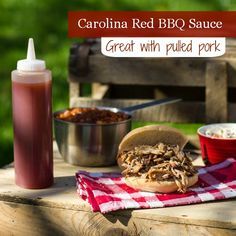 Carolina Red BBQ Sauce